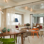 Membuat ruang di ruang tamu dapur