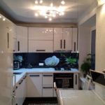 Siling siling di bahagian dalam dapur