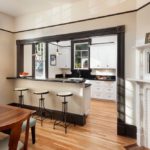 Comptoir de bar comme élément de zonage