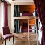 Lit superposé en bois naturel