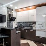 Éclairage de cuisine high-tech