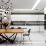 Table de cuisine à poser en bois