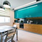 Armoires murales avec façades en acrylique