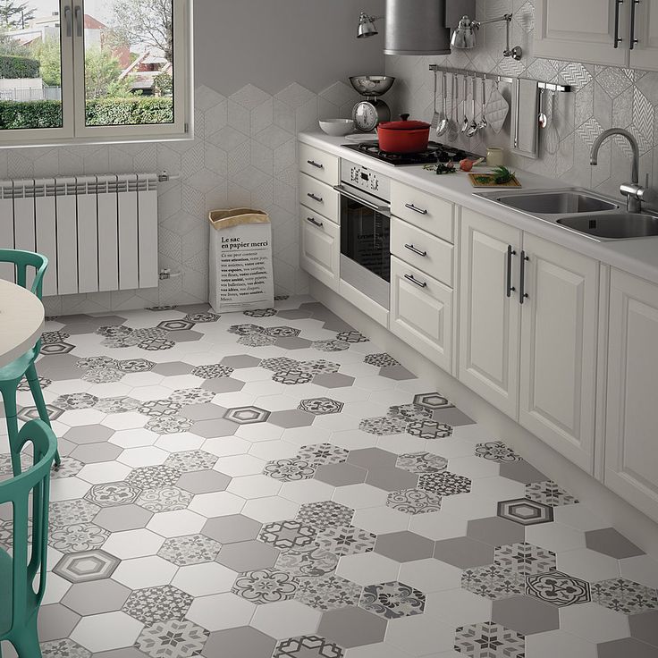 Carreaux de mosaïque dans la cuisine