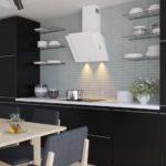 Tekan butang tudung pelbagai cenderung putih