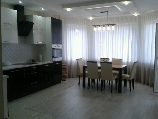 Noble wenge for the kitchen