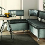 Modular sofa với cấu hình góc