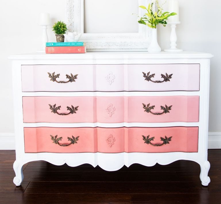 Συρταριέρα συρταριών Ombre