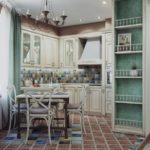 Groupe de salle à manger avec des meubles en bois