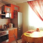 สีแดงในการออกแบบห้องครัว