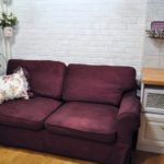 Pared de ladrillo blanco