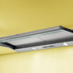 Kain kelabu dengan panel teleskopik