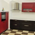 Classic Arly cuisine using wenge and dark red