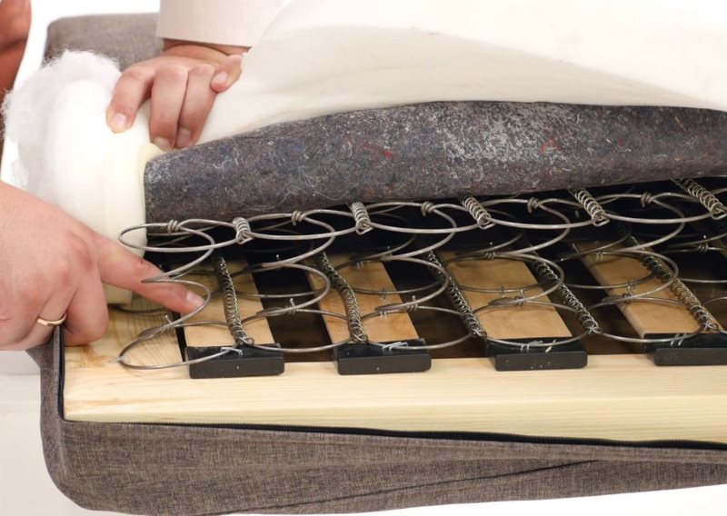 Unidad de resorte para sofá