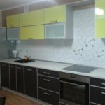 Light green and gray are shaded by dark wenge, but leave the room light