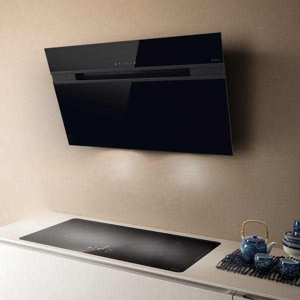 Panel kawalan hood terpasang