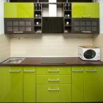 Tudung berbaring terbina untuk dapur kompak kecil