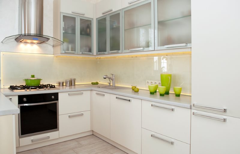 Tablier de cuisine brillant