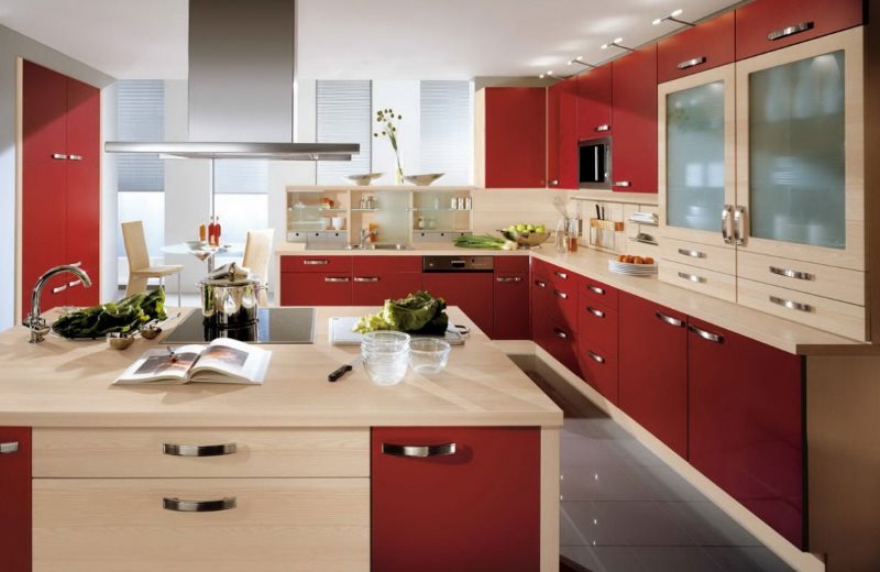 Kaunter countertop dan muka depan