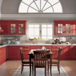 Ruang makan di dapur sudut