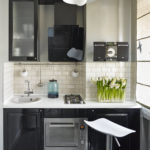 Dapur padat di apartmen bandar