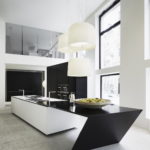 Dapur minimalis yang luas