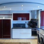 Pembinaan eternit di siling dapur