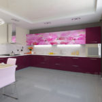 Lantai jubin seramik kelabu