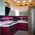 Susun atur sudut dapur kecil