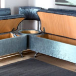 Μονάδα μαλακή γωνία με σύστημα αποθήκευσης