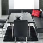 Coin élégant pour une cuisine minimaliste