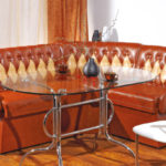 Canapé en cuir confortable