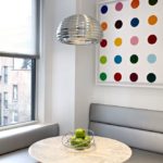 Γωνιά κουζίνας σε κουζίνα μοντέρνου στυλ