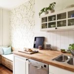 Μονάδα κουζίνας από ξύλο εργασίας