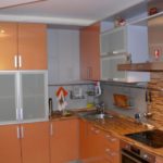 ชุดครัวจริงพร้อมชุดลูกพีช