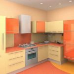 ชุดโมดูลาร์พร้อมส่วนหน้าของสีต่างๆ