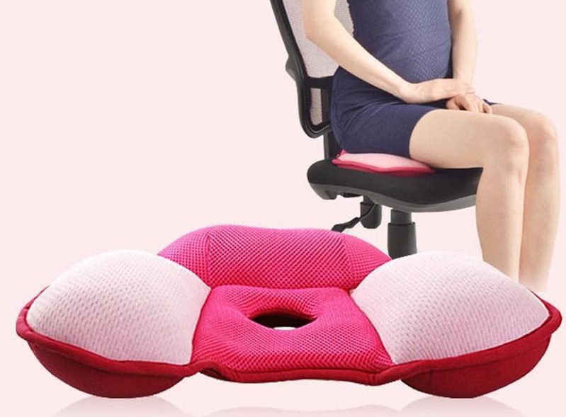 Oreiller orthopédique pour chaise de bureau
