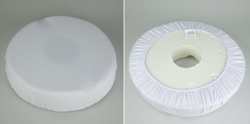 Oreiller orthopédique avec housse de bricolage