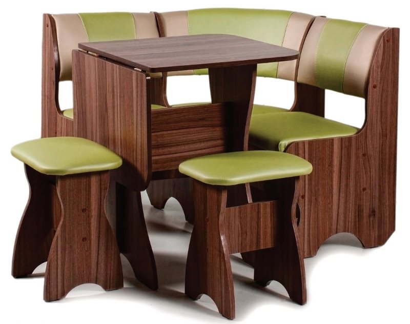 Coin cuisine avec table pliante