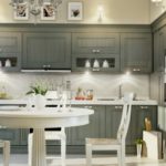 Gri köşe kulaklık