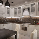 Tuğla kiremit mutfak önlüğü