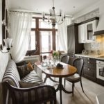 Klasik mutfakta rahat kanepe