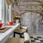 Adesivo de Parede no interior da cozinha