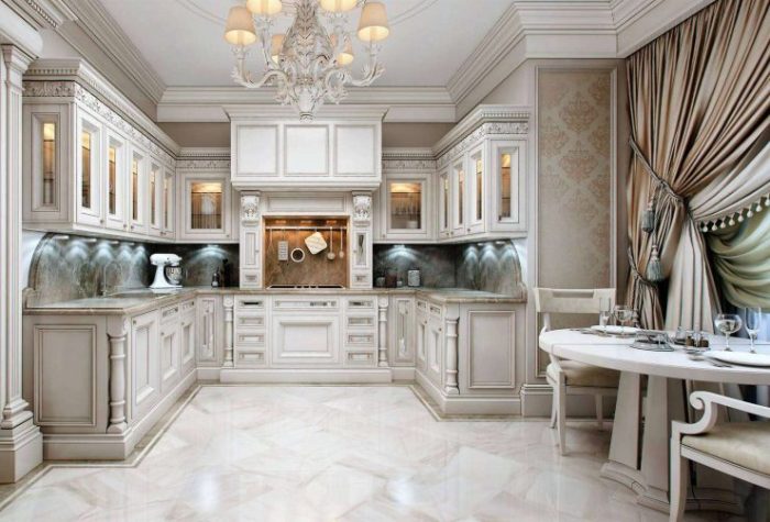 Bucătărie clasică.