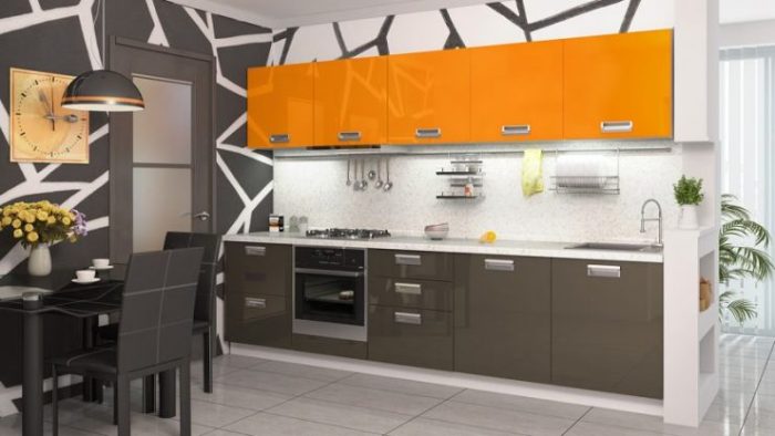 المطبخ التكنولوجيا العالية.