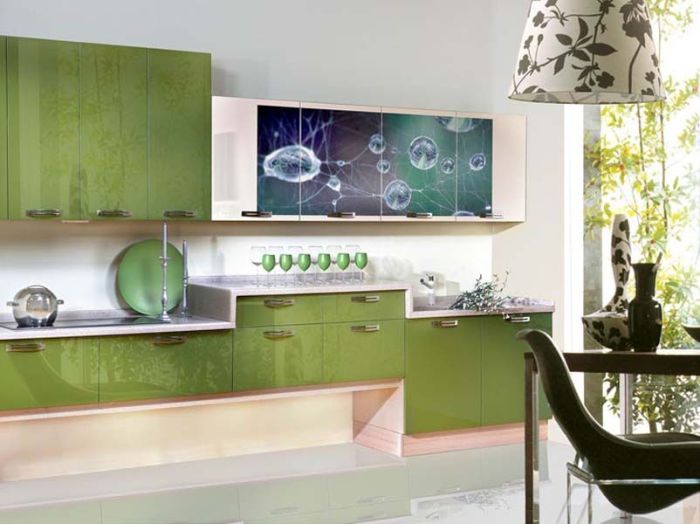 Cuisine de style high-tech.