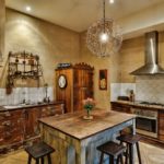 Diseño de cocina rústica