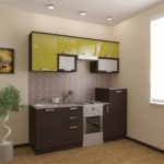 Compact linear layout headset