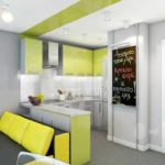 Υψηλής τεχνολογίας χώρο καθιστικού κουζίνας