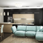 Ακουστικά γραμμής με ντουλάπια στην οροφή